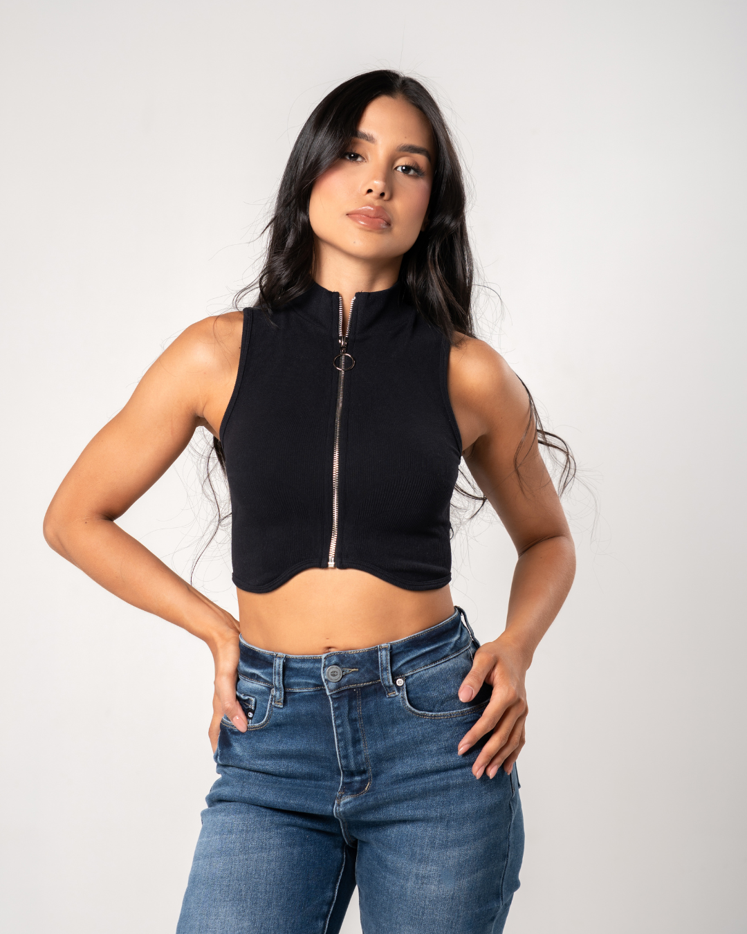 HALTER ZIPPER