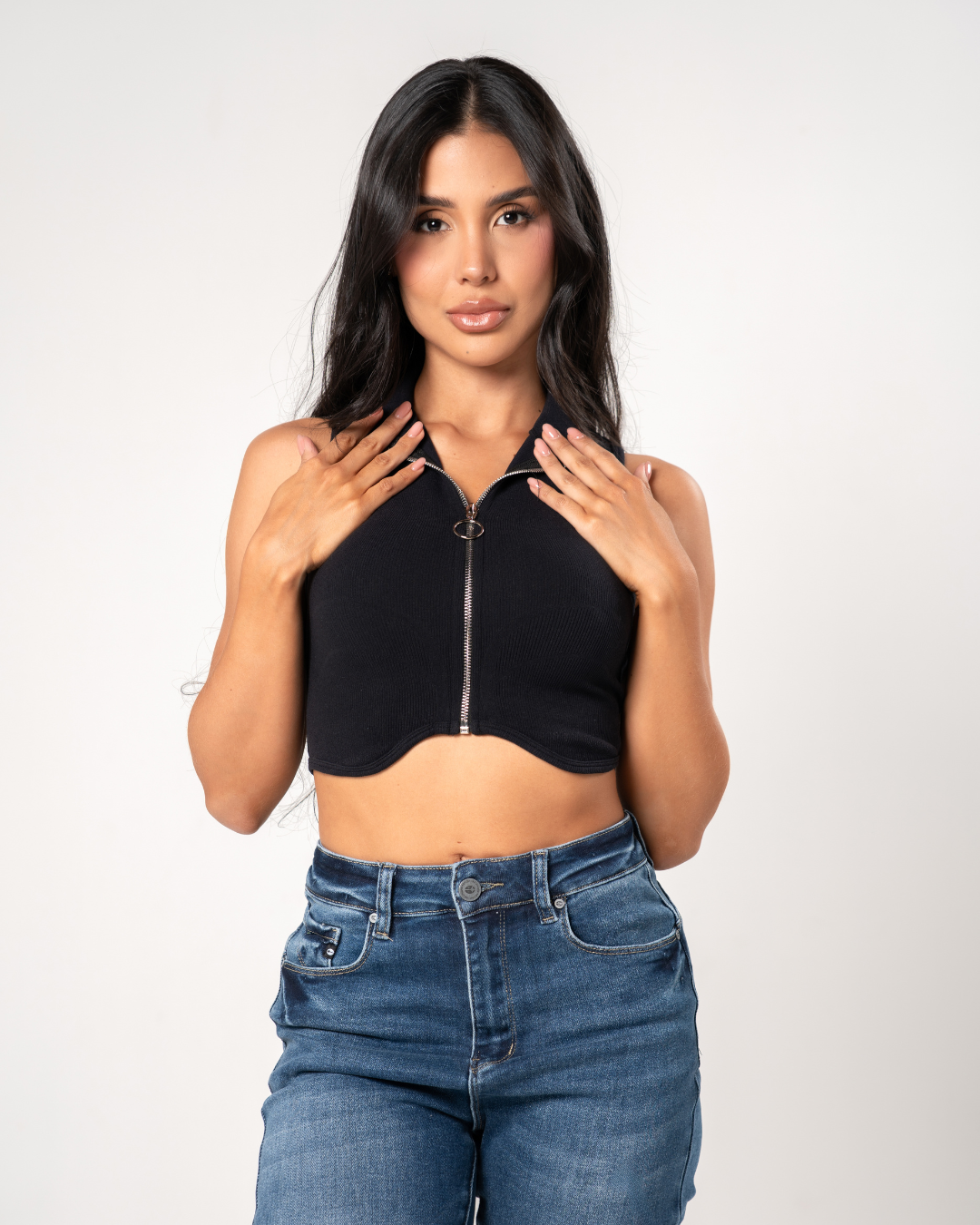 HALTER ZIPPER