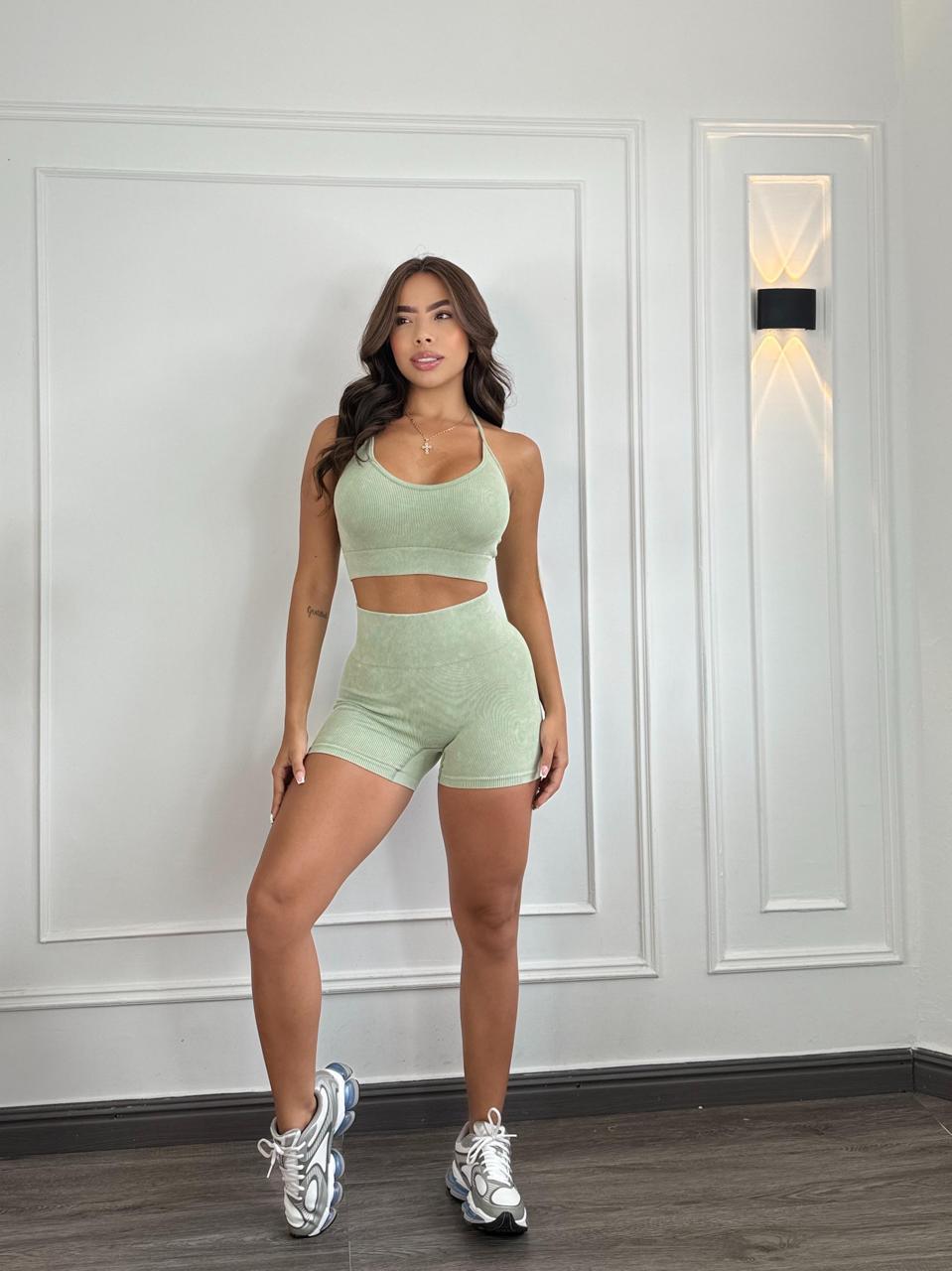 Straps and Shorts Set