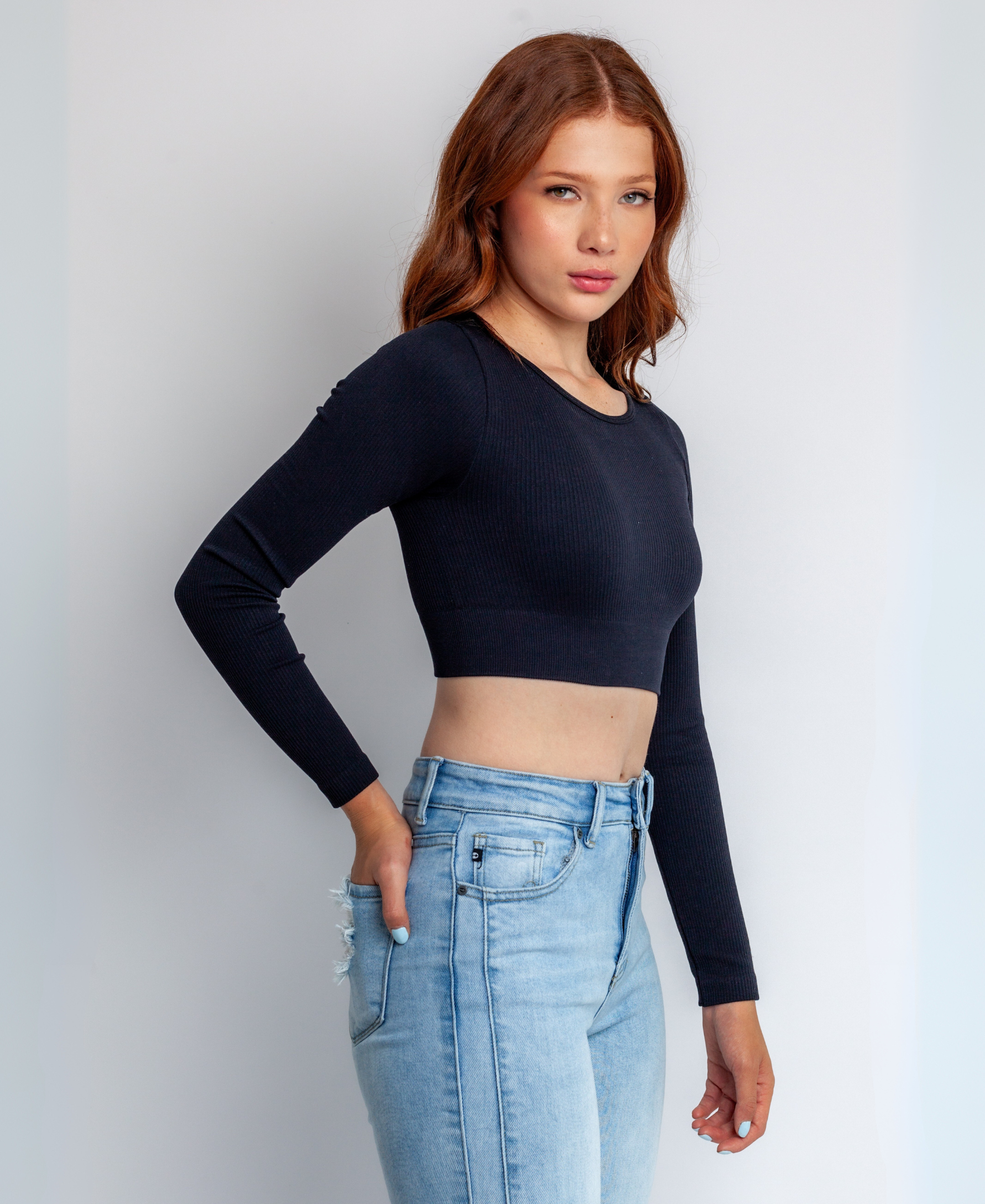 Classic Crop Sweatshirt