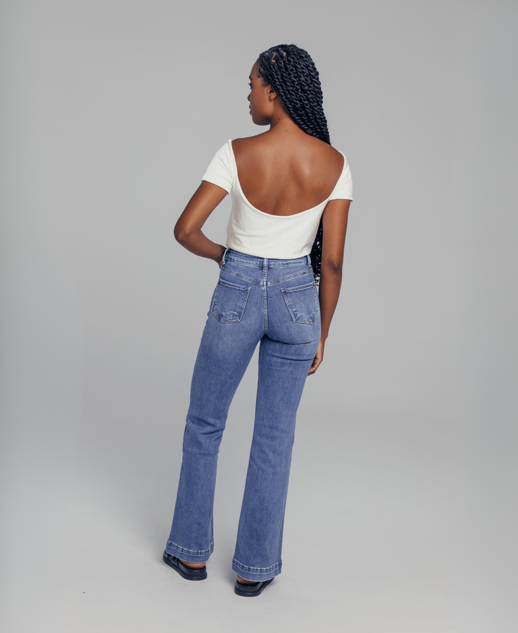 High Flare Jeans