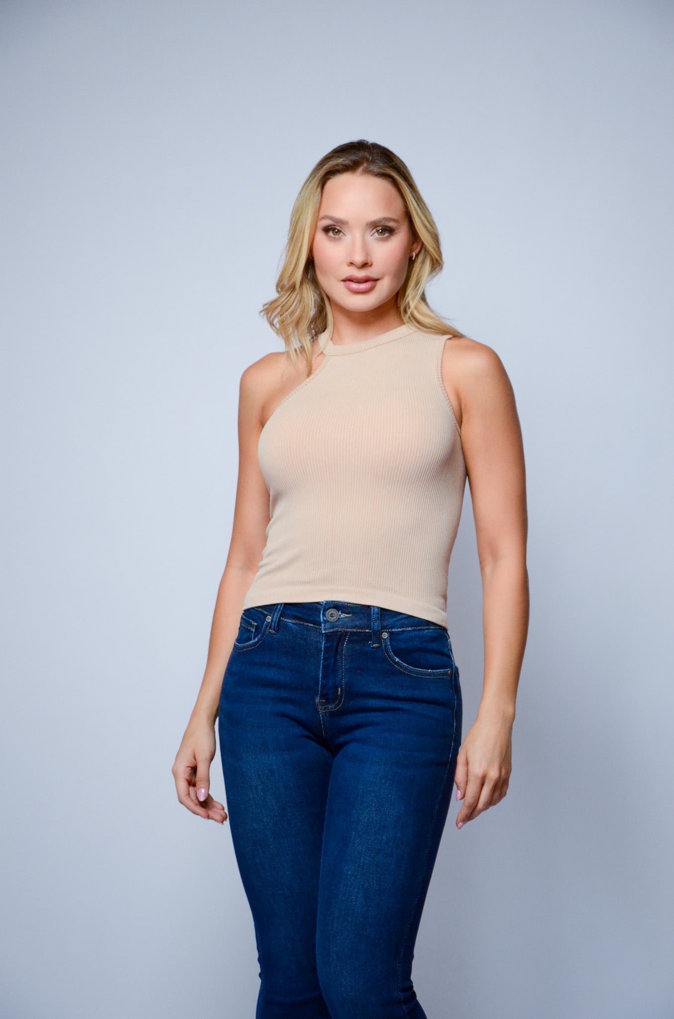 Minimal Cutout Top