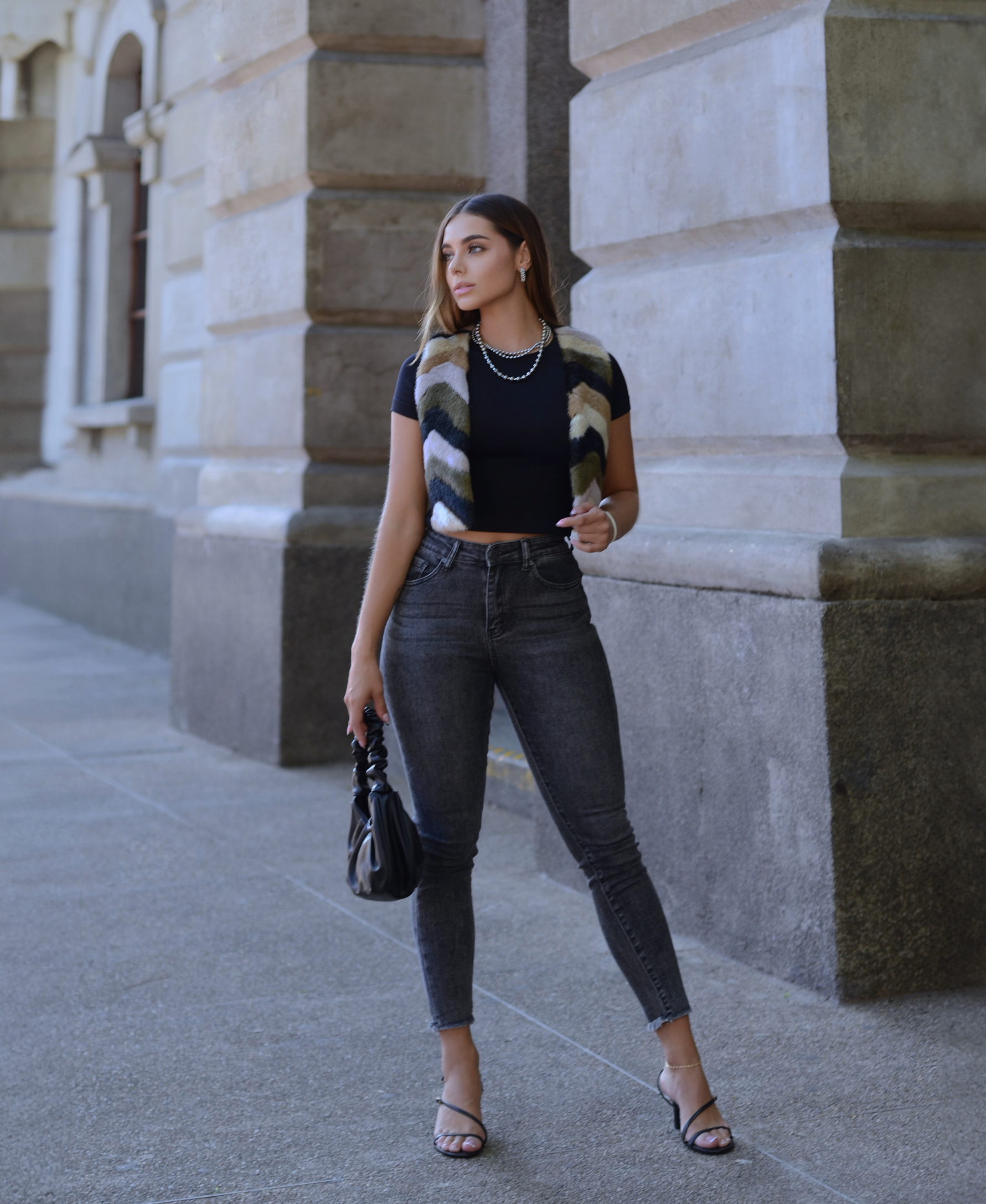 Classic Gray Skinny Jeans