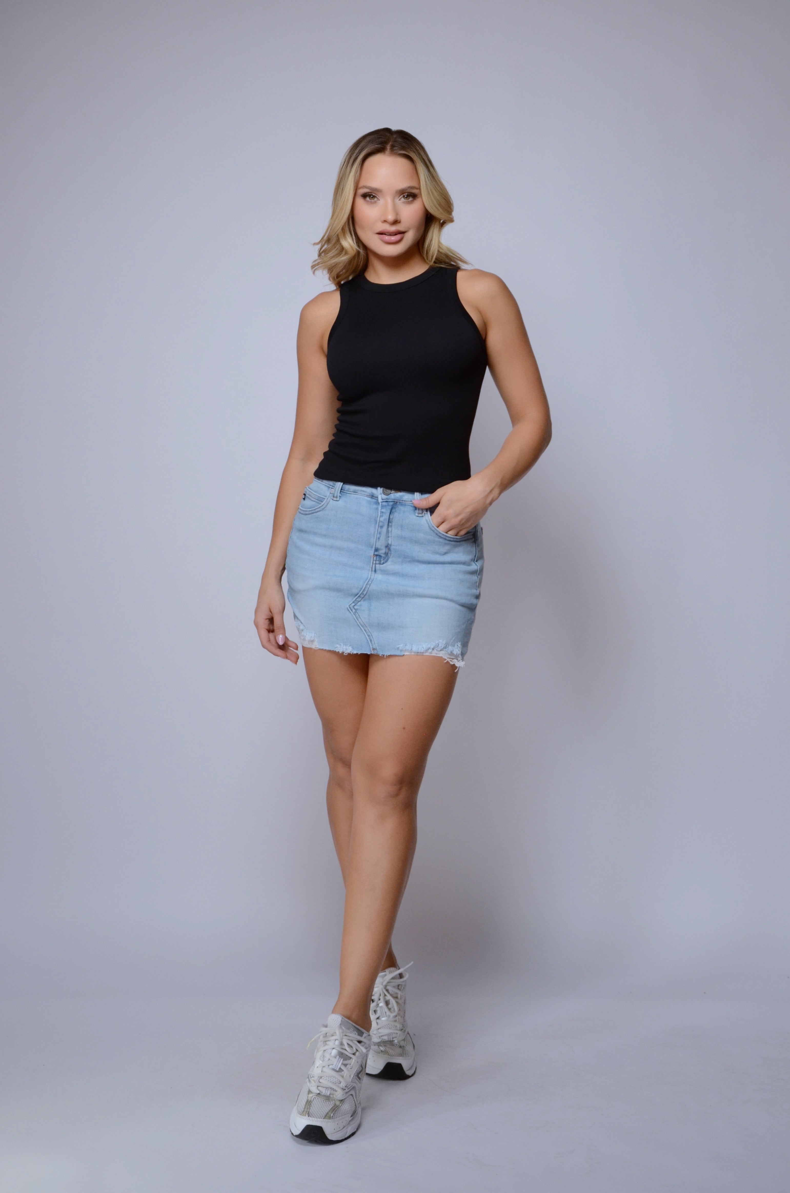 Rise Pant Style Skirt